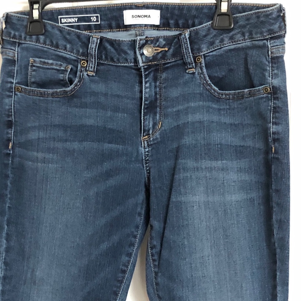 Sonoma mid-rise skinny jeans
